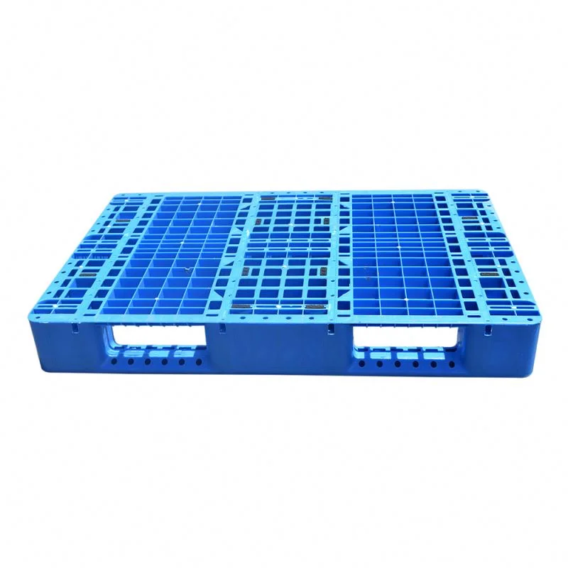 Heavy Duty HDPE Grid Plastic Pallet 1200*1000MM Euro Size Pallet Warehouse Rack Load 3 Runners Plastic Pallet Prices