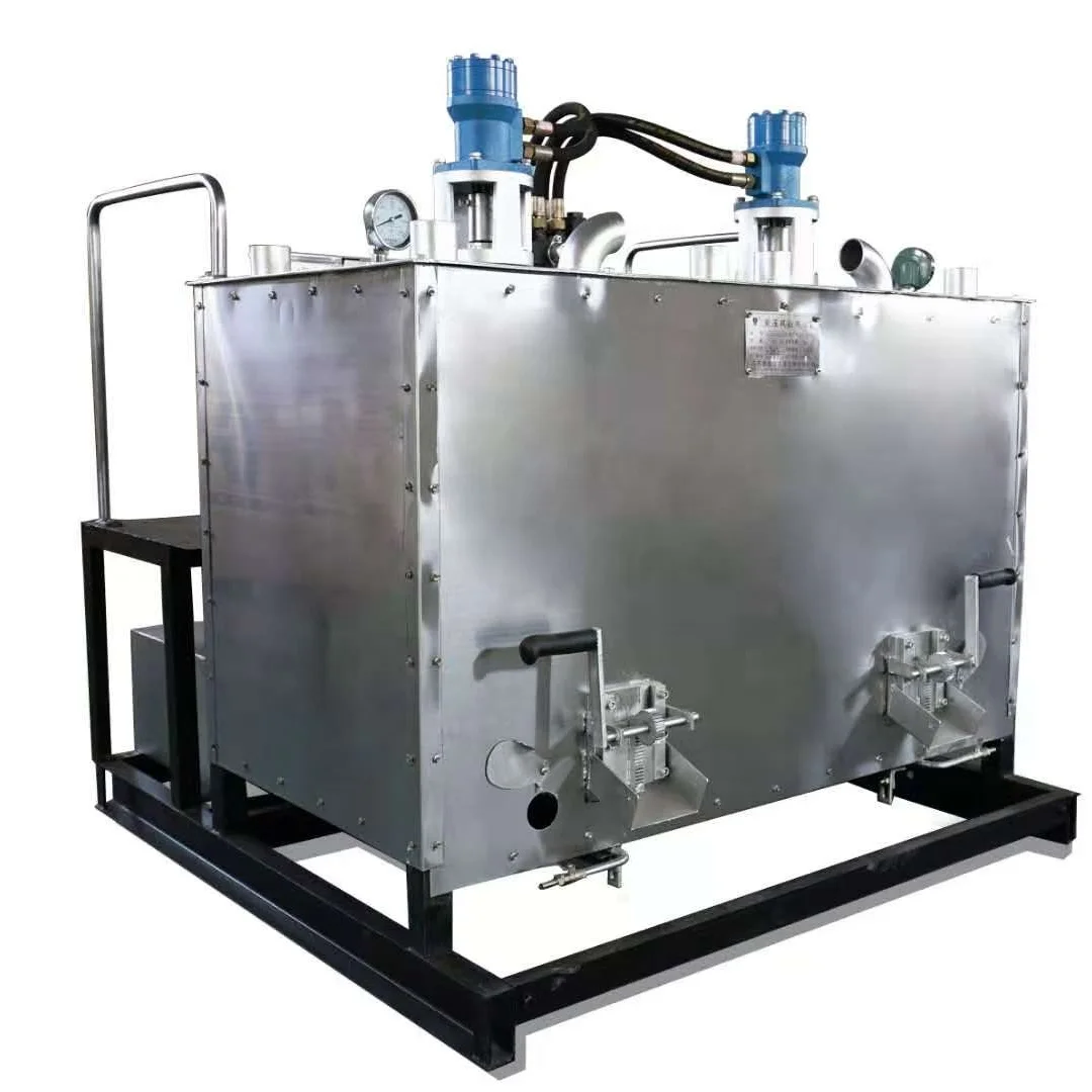 1200/800 Factory Hot sales Hydraulic Double Cylinder Thermoplastic Preheater  for road marking