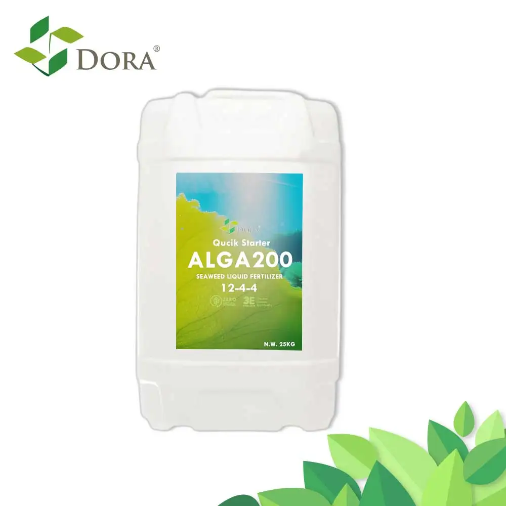 Dora Alga200 Compound Fertilizer NPK 12-4-4 Seaweed Composition Fertilizer Improve Seedling Vigor