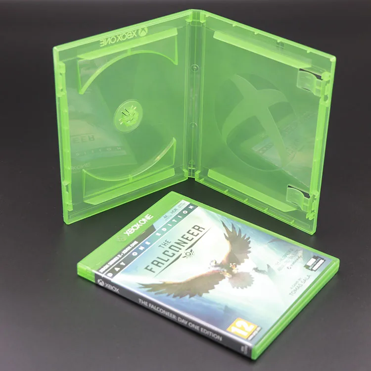 Clear Green Hack Console Cover Gta 5 Cd Gaming Box Single Disc Universal Game Protective Case For Xbox One X S 360