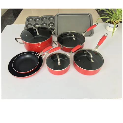 13pcs  non-stick cookware set