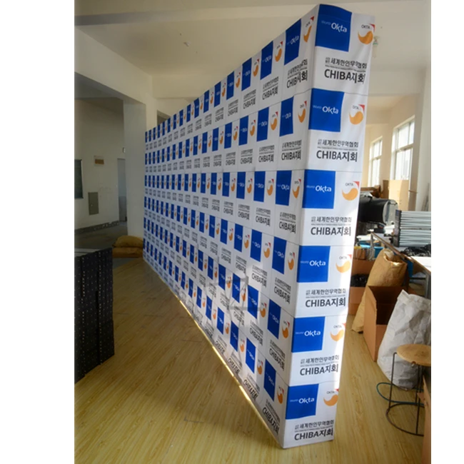 magnetic lock display pop up stand spring