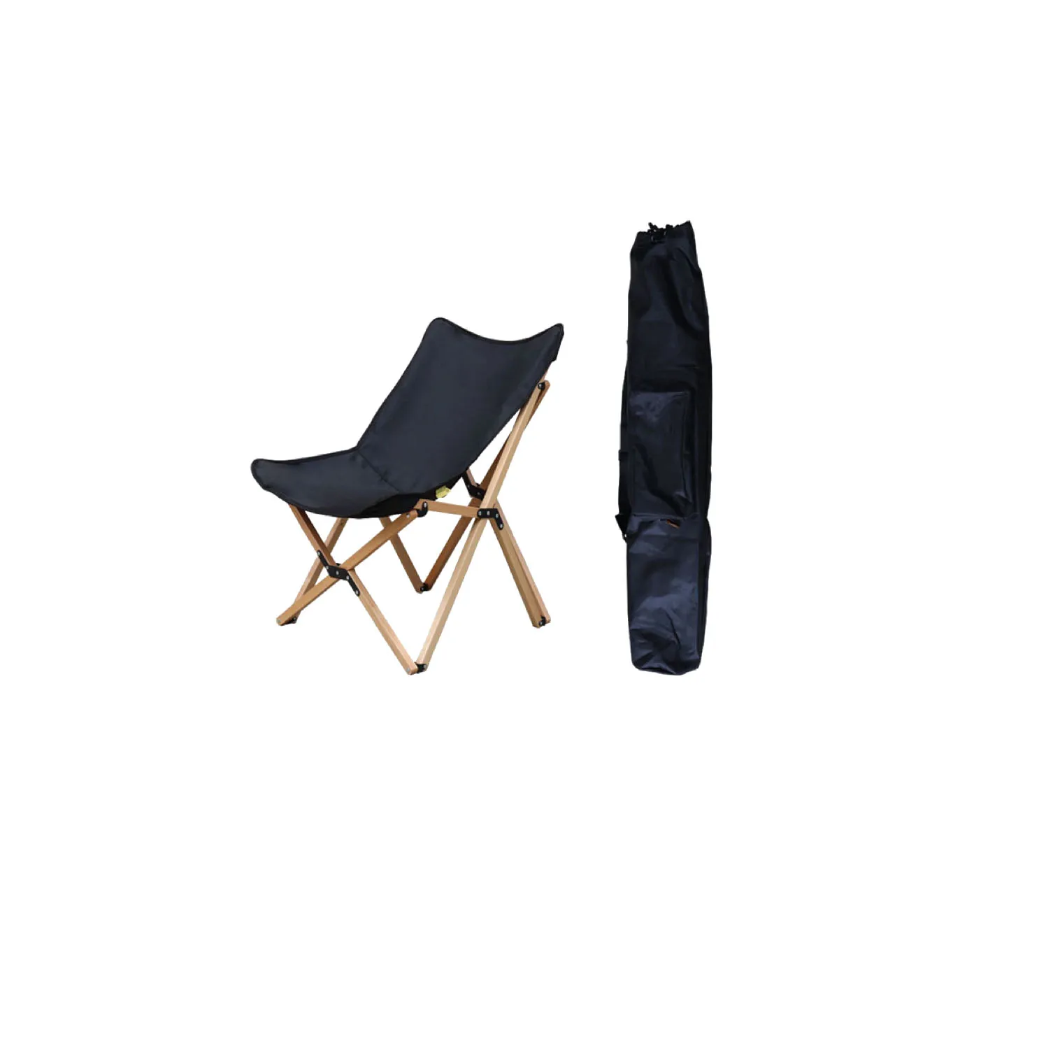 modern camping outdoor foldable solid wooden garden chairs nordic garden wood chair durable folding camping picnic wood chairs