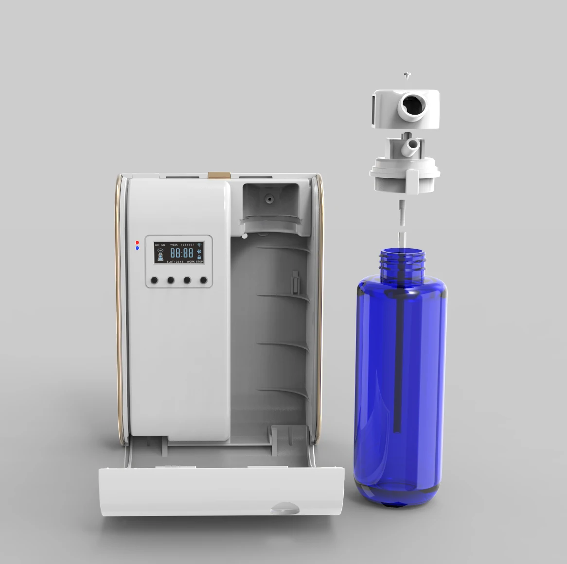 2025 Newest Small Mobile App Smart Home Aroma Diffuser Professional Diffuser Machine Aroma Device