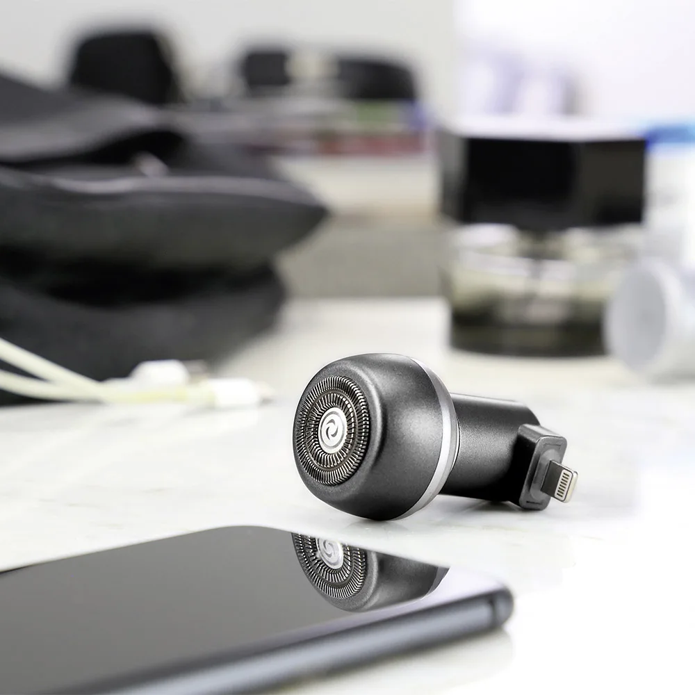 2021 Trending gadgets phone razor USB micro type c IOS mini shaver handy razor for promotion