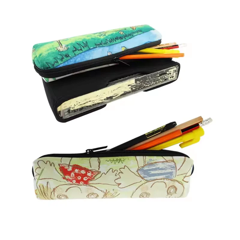 Lowest Price Pencil Bag for Stock Pattern Sublimation Blanks Pencil Cases Bags