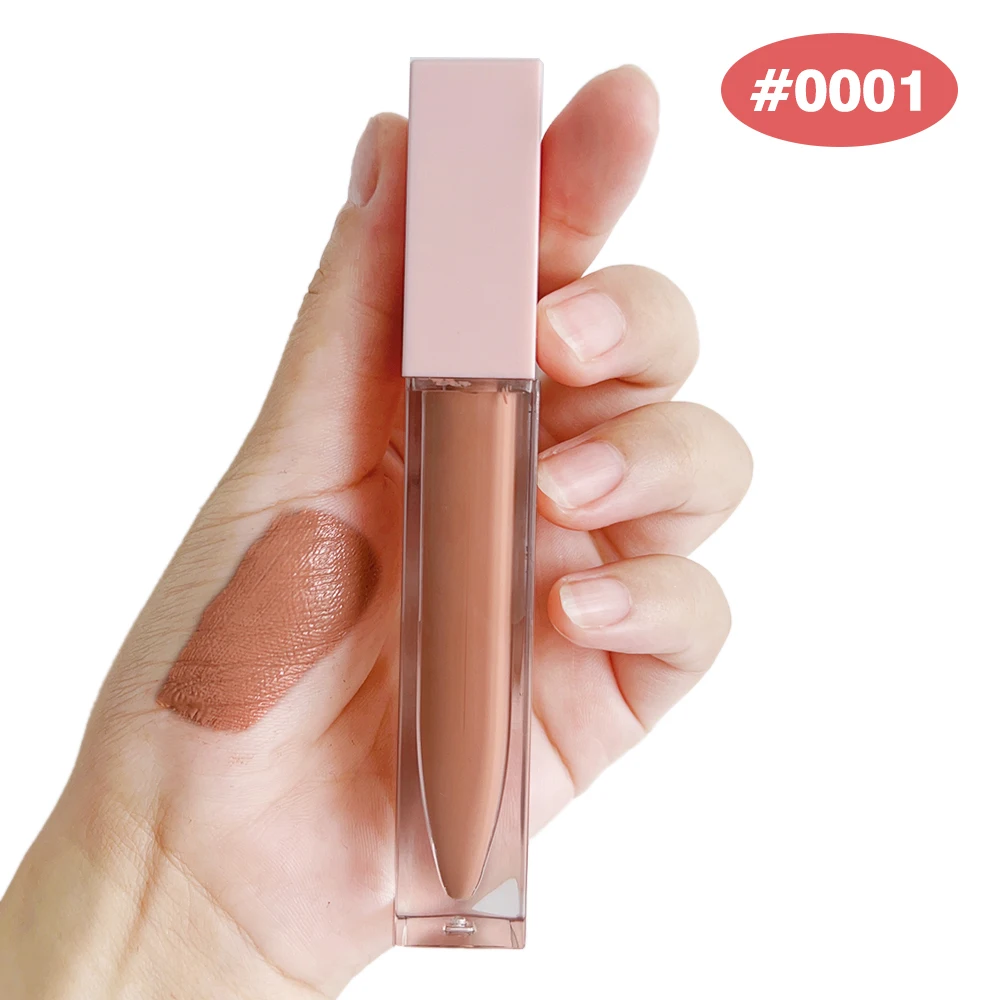 OEM Waterproof Lasting Moinisturizer Lipstick Makeup No logo Velvet Matte Lipgloss Liquid Lipstick Wholesale Lip Glow Oil