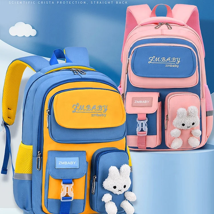 New Waterproof Oxford Kids Bagpack Custom LOGO Backpack Mochila Durable Boy Girl School bags With OEM LOW MOQ