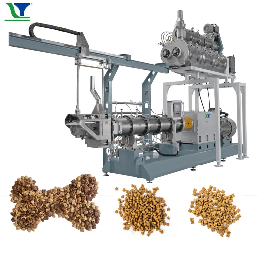 Машина для производства сухой пищи домашних животных машина собак переработки