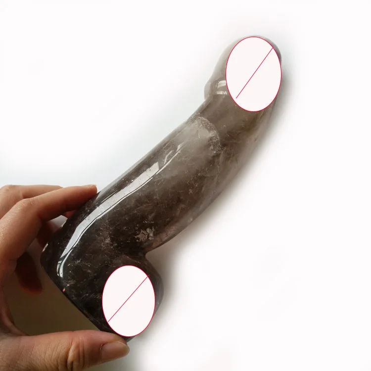 Wholesale Crystals Natural Quartz Crystal Polished Obsidian Penis Wand Big Eggs As Gift Gem Stones