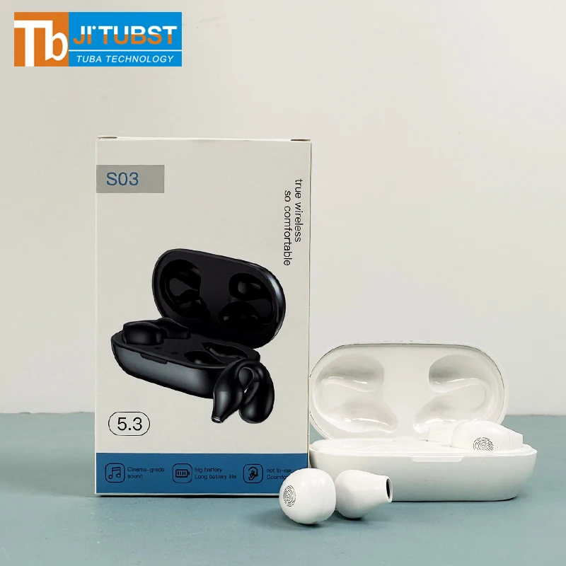 2023 earbud TWS S03 Air gaming in-ear true wireless earphones headphones BT music sports headsets