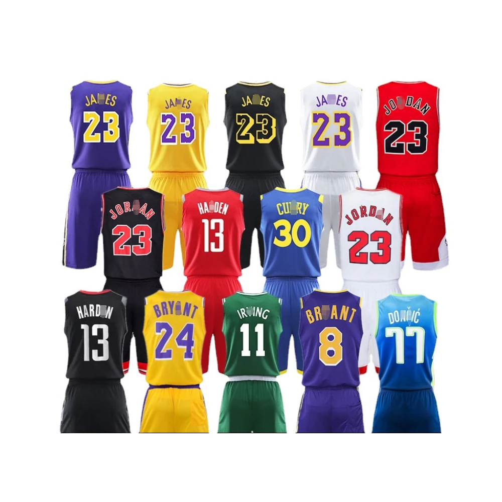 Спортивный костюм NBAANBA баскетбольная майка с карри MJ23 Джеймс Кобе Уэйд Харден дончик Леонарда Ирвинга баксом одежда