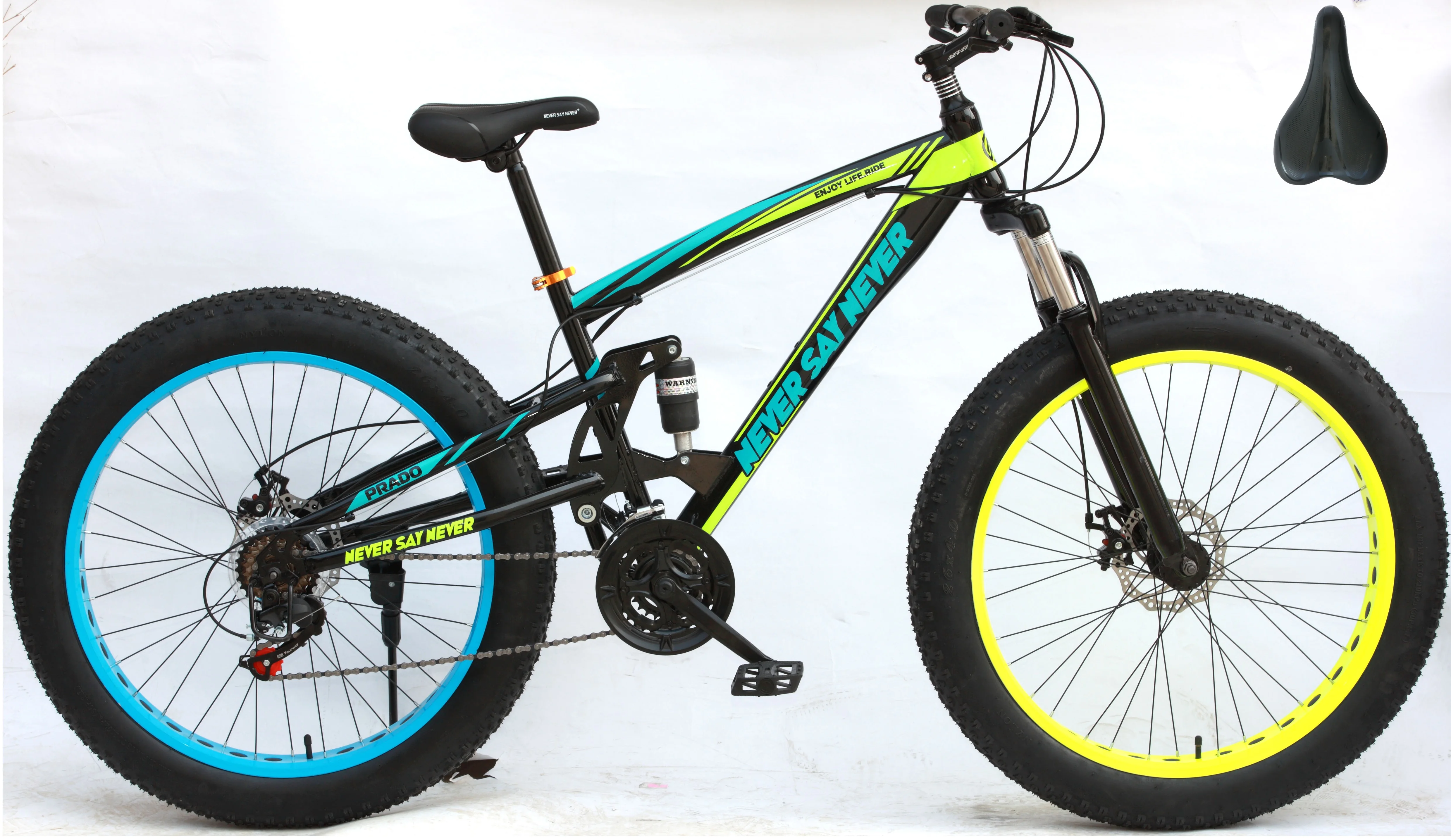 Manufacturers wholesale snow mountain bikes with widened fat