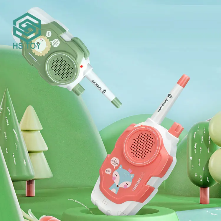 HS Interesting Outdoor Adventure New Arrivals Kids Toys Mini Walkie Talkie 2023 For Girls