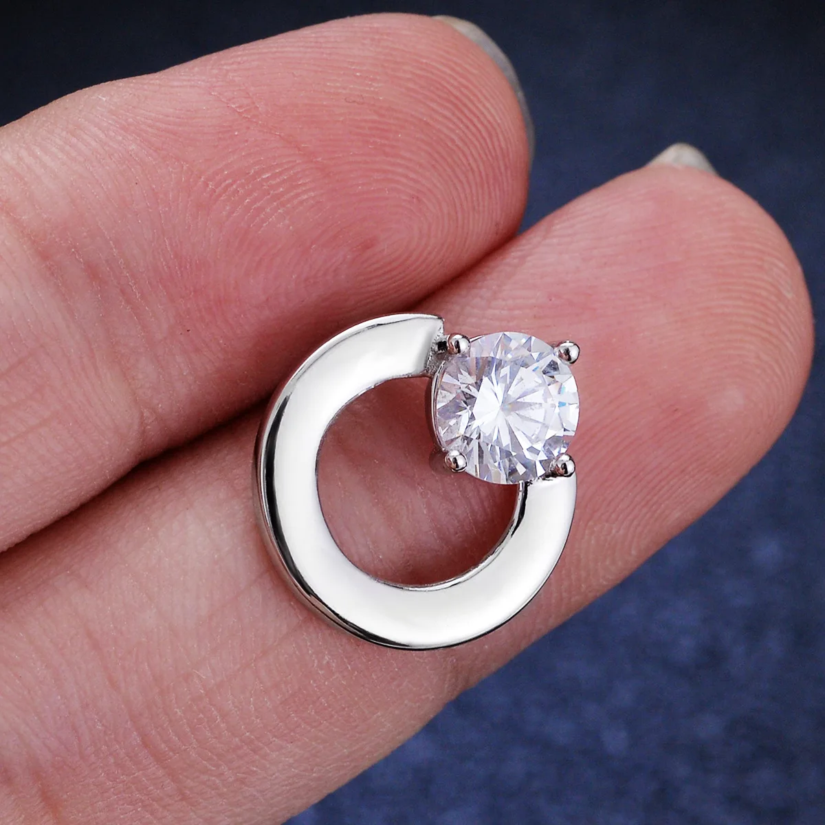 iced out men women suit luxury designer fashion jewelry 1ct 925 silver moissanite diamond brooch