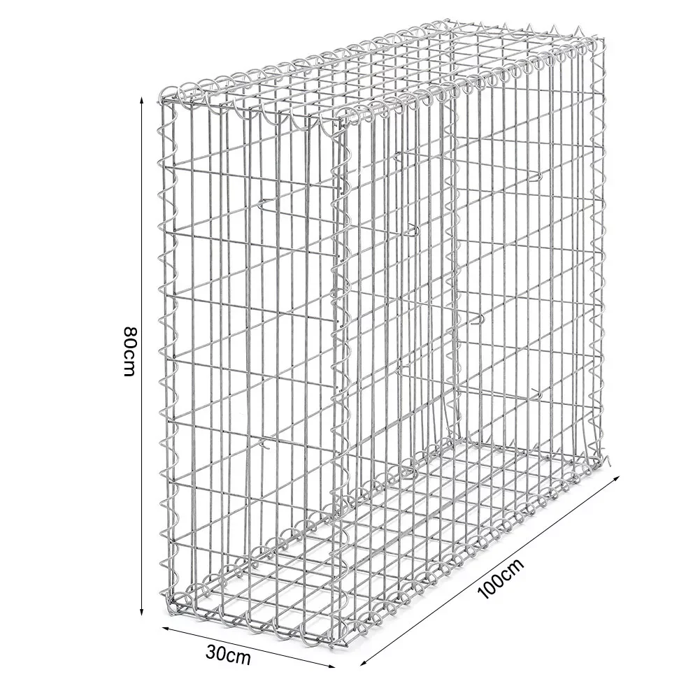 100*30*80 см сварные габионные коробки габион корзина для продажи