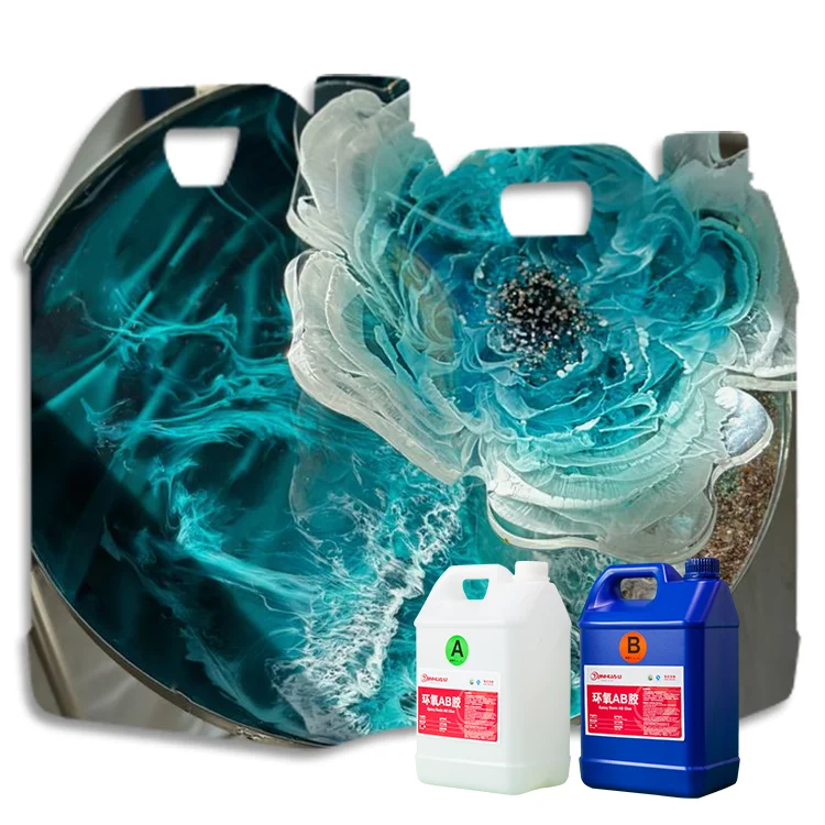 DIY прозрачная эпоксидная смола для литья ремесел художественная Смола жидкая прозрачная кристаллическая эпоксидная смола