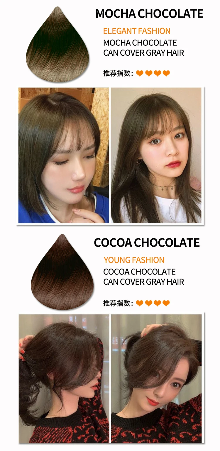 
Wholesale man women easy diy home use foam hair coloring comb magic brown black hair dye color comb 