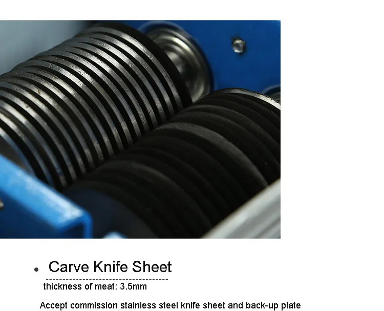 Haiou HO-60A Small Manual Meat Strips Cubes Cutting Slicer Machine for Home Use