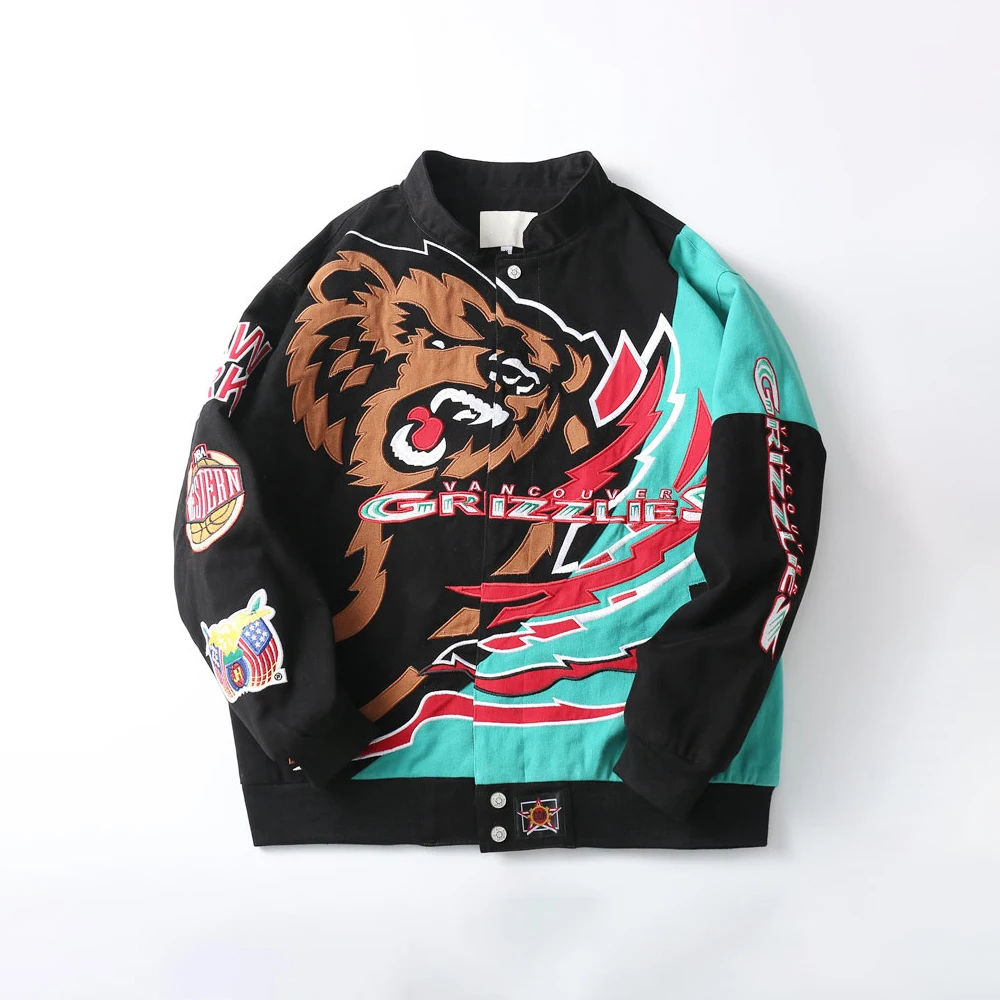 Custom Team Logo Varsity Jackets - Premium Quality Sports Outerwear with Wool Blend Fabric, Customizable Designs and Bulk Order