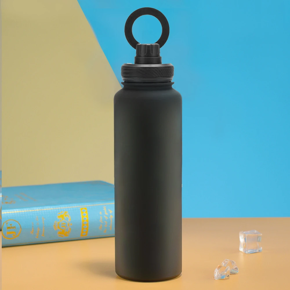 J47 Wholesale 24oz Insulated Thermal Magnetic Water Bottle Stainless Steel Water Bottle with Magnetic Cell Phone Holder