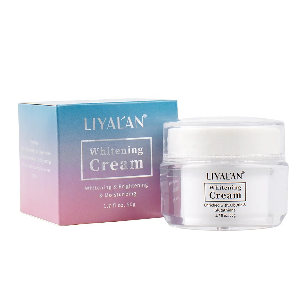 Private Label Face Lightening Arbutin Bleaching Whitening Cream for Dark Skin