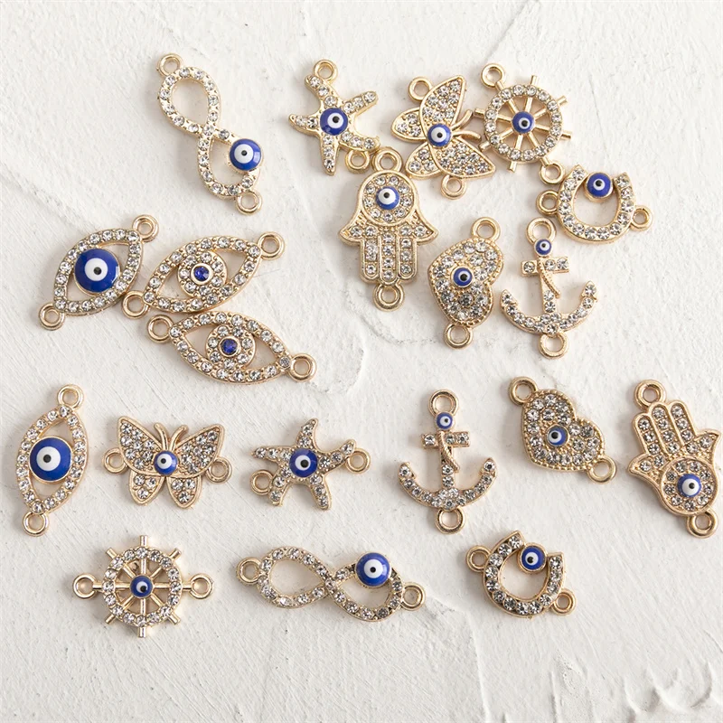 Wholesale Products Cheap Bulk Items Gold Plated  Diy Charms And Accessories Diy Earrings Jewelry Making Accessories