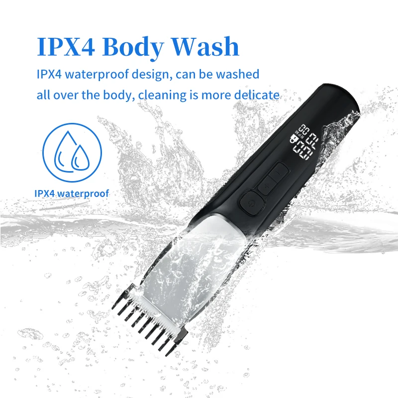 Men Electric Cordless Household Hair Trimmer Baldheaded Haircut Machine Professional Electric Hair Clippers