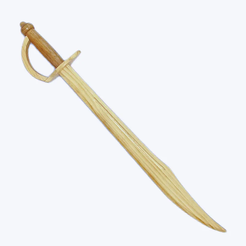 Wooden pirate sword Bamboo pirate sword Medieval sword