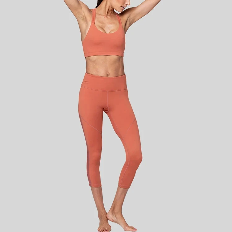 Good seller Woman waist control Yoga Pants energy Wear Leggings solid dye colors tights suppliers