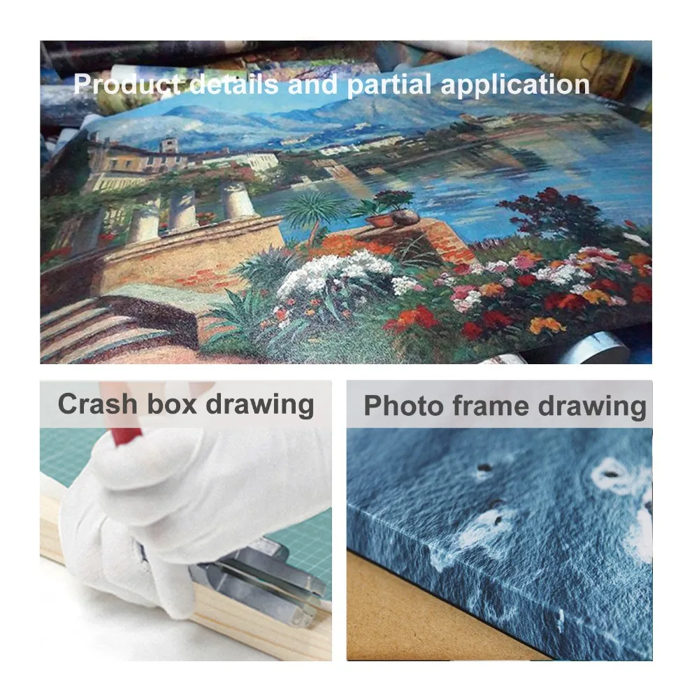 2024 hot sale  high quality Waterproof  poly-cotton canvas roll for painting canvas frame printing canvas