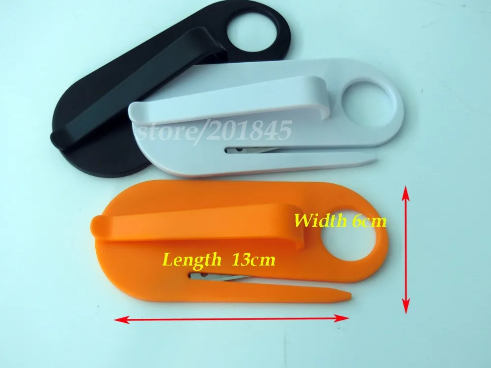 New Safety Belt Cutting Knife Hanging Type Cutter Handle Emergency Wallet Kit