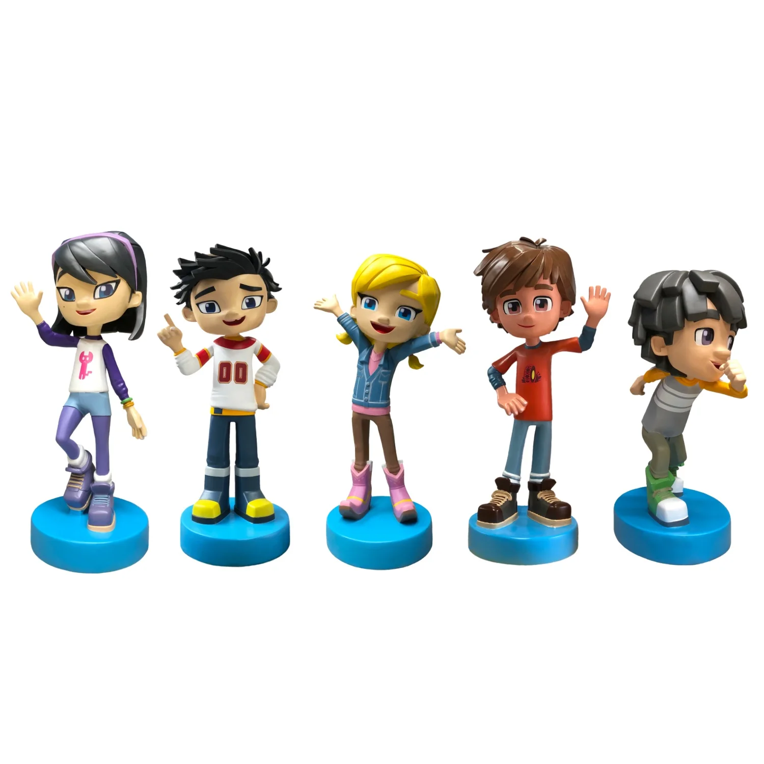 Big Cartoon Ornament Statue Anime Figure Resin Fiberglass Sculpture For Kids Indoor Amusement Game Center Decorations