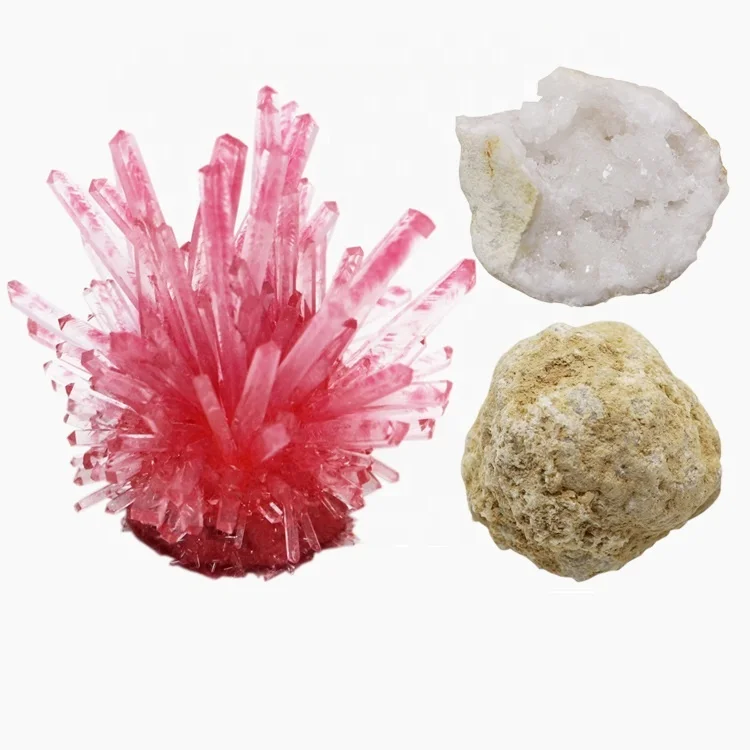Hot Sale Educational LED Growing Crystal Set Diy Items For Kids