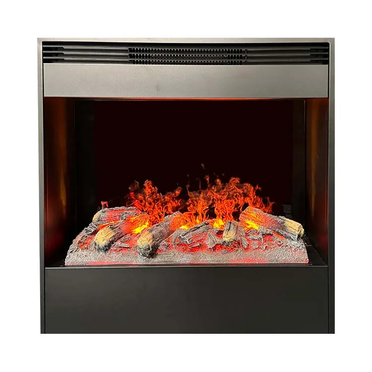 Simple Modern Style Decorative Multi Function Electric Hot Wind Heating Indoor Fireplace Water  Vapor Steam
