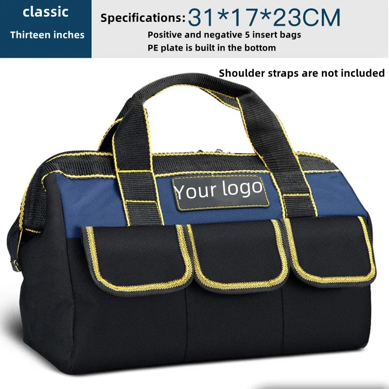Duty Electrical Electricians Waterproof Canvas Fabric Carpenters Plumbers Multisize 13 to 23 inches garden Heavy Tool Bag