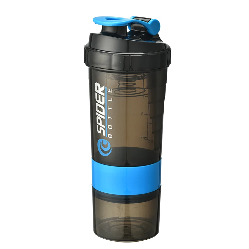 
Wholesale Factory Gym Easy Drink Ware Custom Blender Plastic Shaker Bottle 