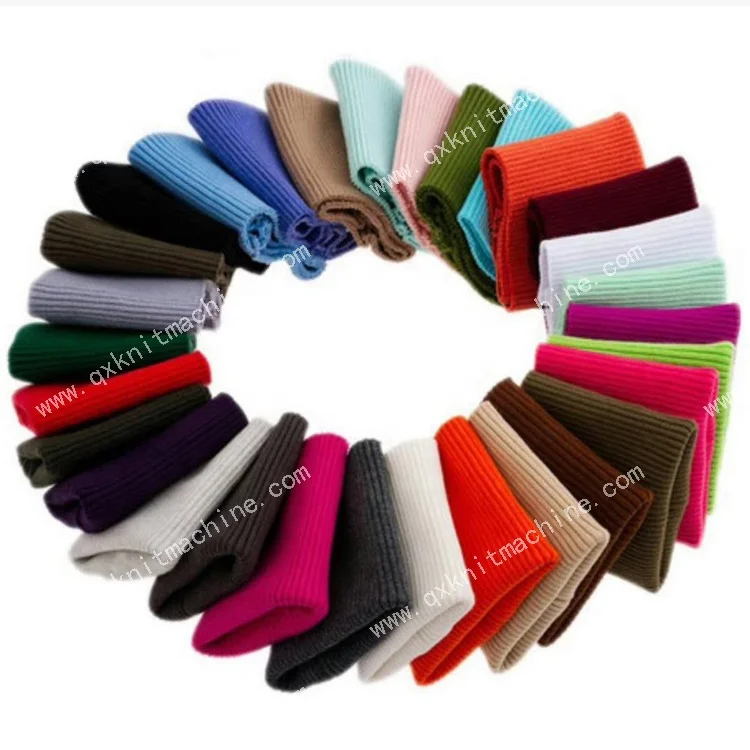 Rib tubular seamless cuffs knitting machine Rib Cuff For Polo Shirt Knitting Machine