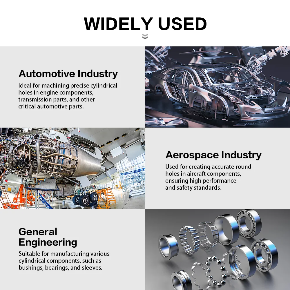 RUIZUAN OEM/ODM HSS M2 M35 M42 Broaching tool Internal spline broach Round broaches set