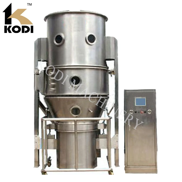 GFG Model High Efficiency Whey Protein Powder Fluid Bed Dryer Fluid Bed Drying Machine