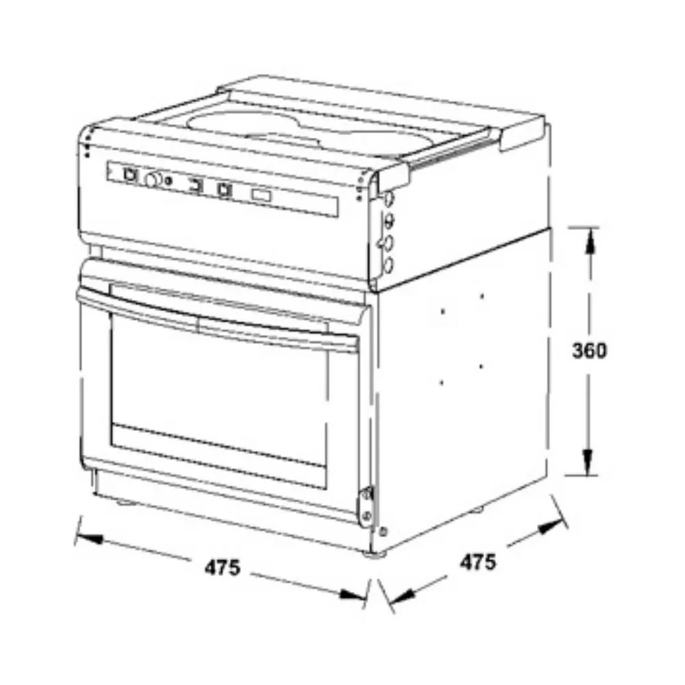 Фабричное производство корпус из нержавеющей стали фургон морская плита дизельная печь