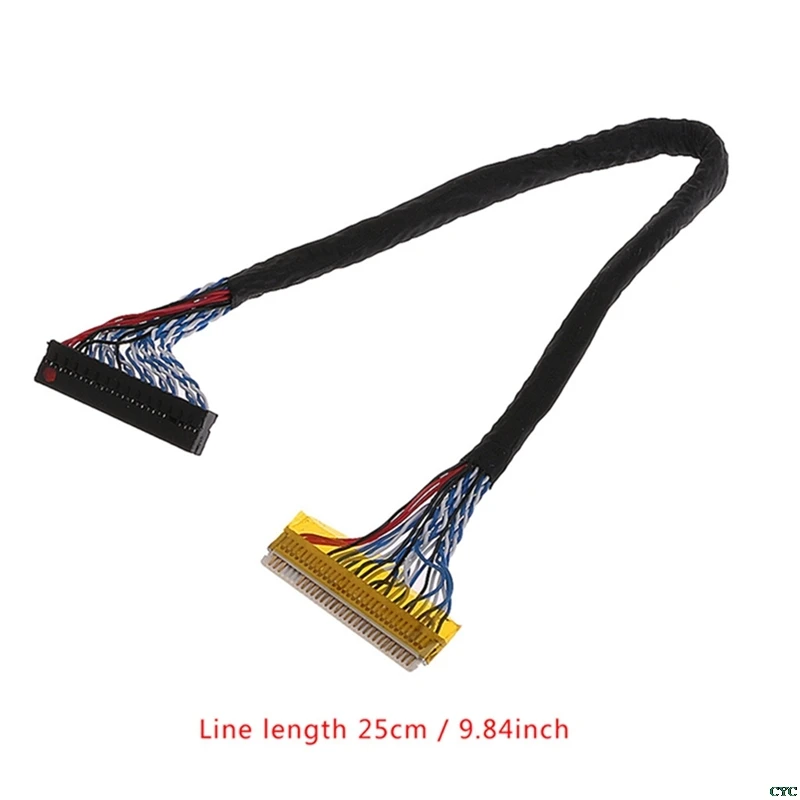 LVDS Cable FIX-30 Pin 2ch For 17-26inch LCD/LED Panel Controller