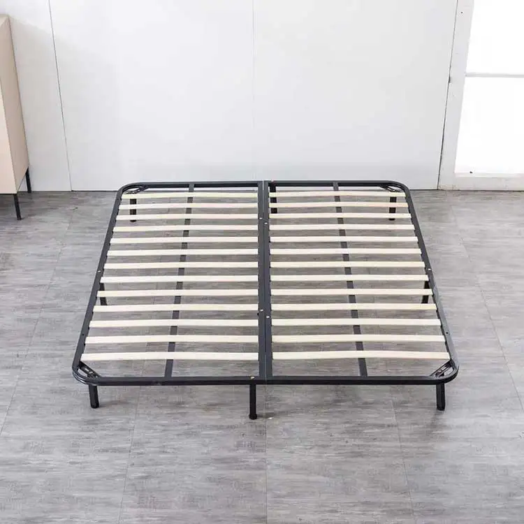 Factory direct  king size Stable modern iron platform lift up mechanism bed frame