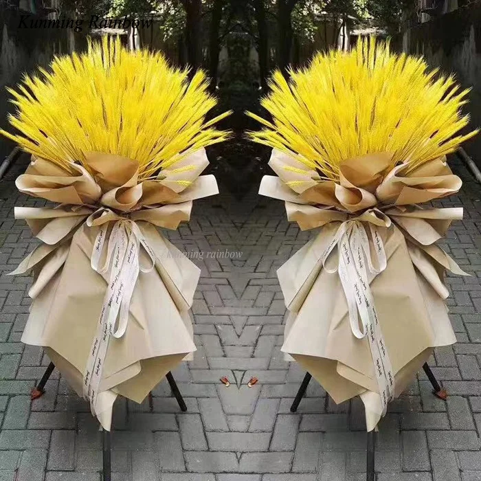 Hot Sale Home Decoration Natural Craft Dried Flowers Multi-colored Real Dried Flowers Wheat