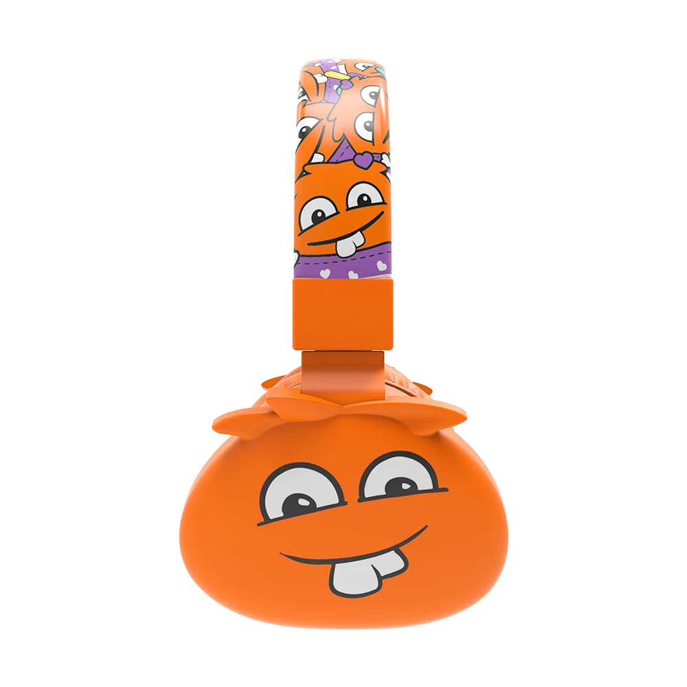 Light Weight Colorful Cartoon Cheap Children Kids Wired Music PC Boat Headphones with microphone