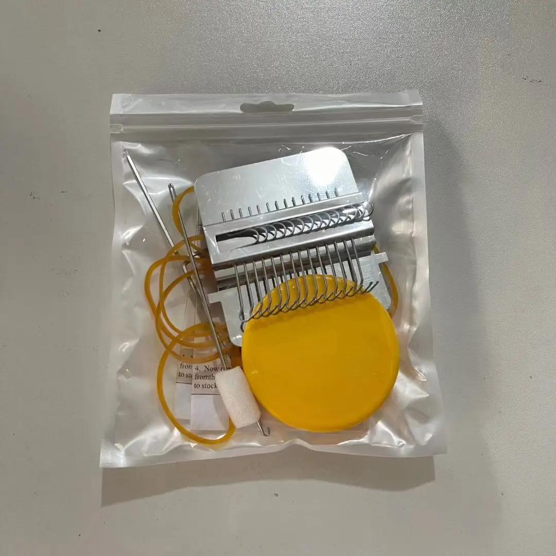 Darning Loom Speedweve Type Weave Tool Convenient Weaving Loom Kit Beginners Quickly Mending Jeans Repair Holes DIY Arts