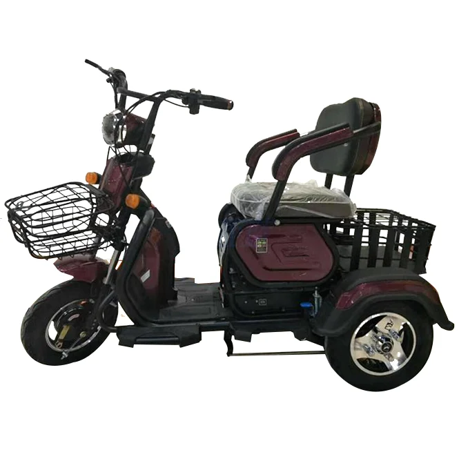 2020 Canada hot slae 3 wheel 3 seat adult electric scooter outdoor elderly mobility scooter