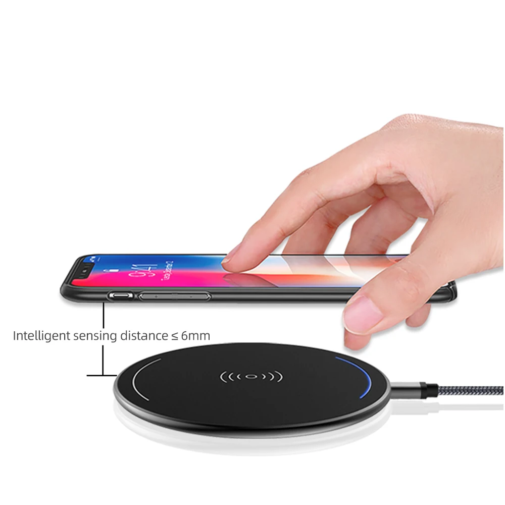 
Wireless charger fast charging 10W mobile phone base mobile phone fast charger supports wireless charging 