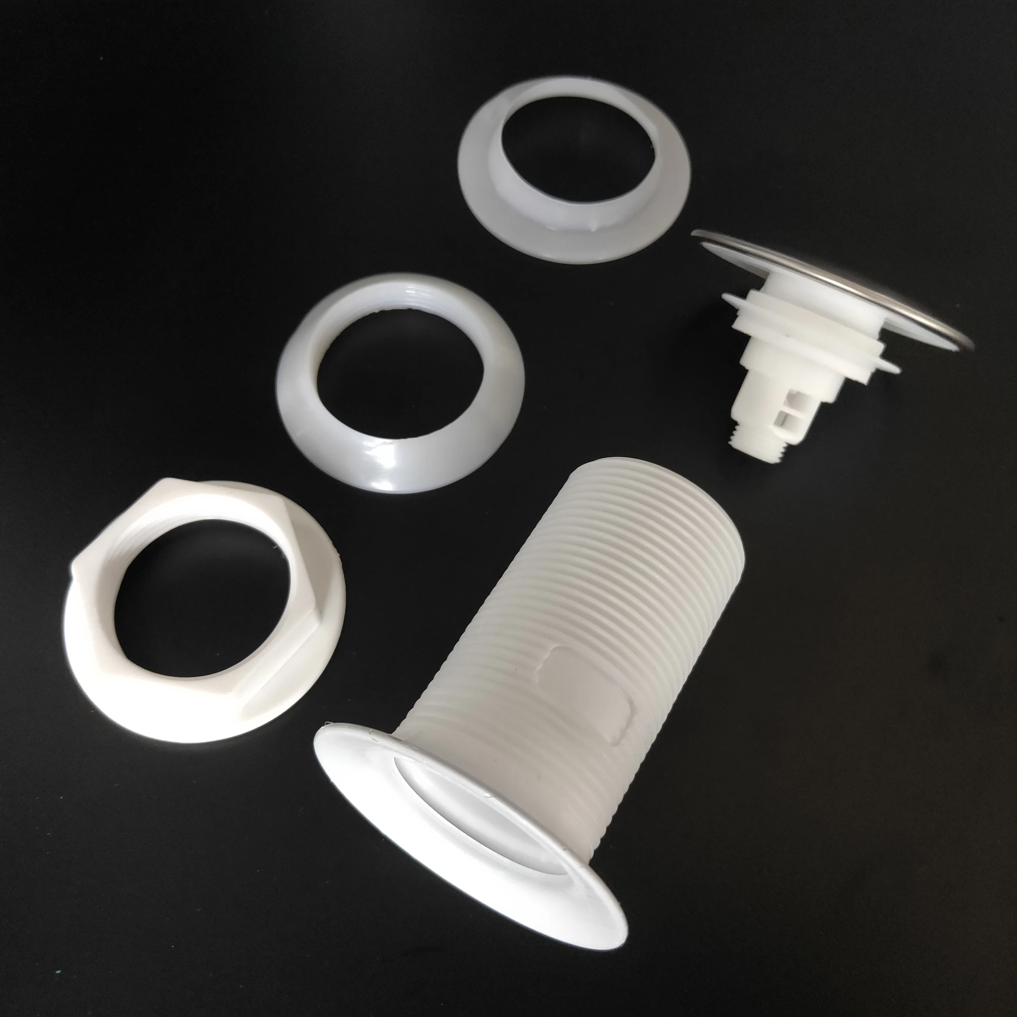 2023 New Product Plastic Basin Sink Pop Up Waste High Quality Drainer Hair Catcher Bathroom