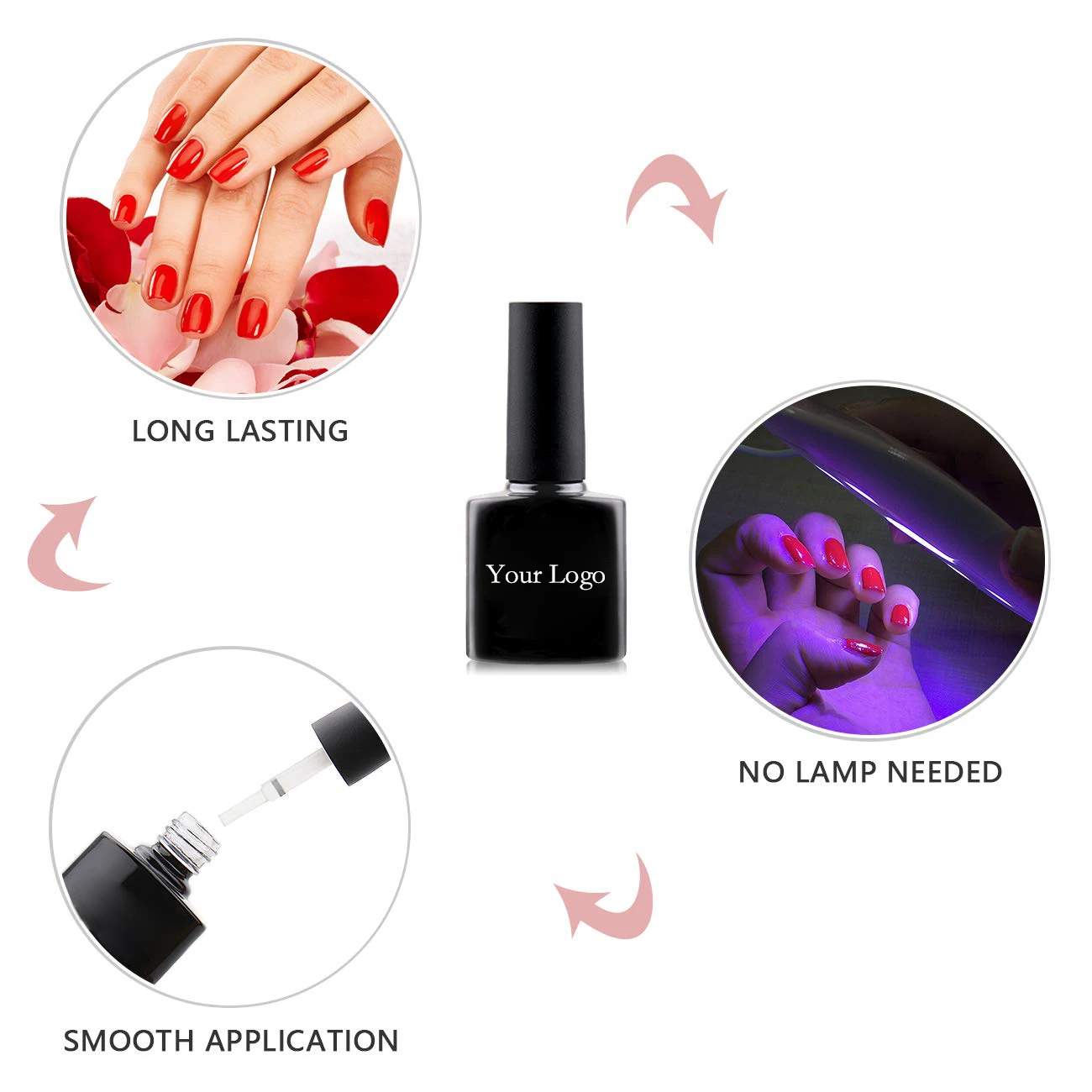 Nail Primer Odorless Good Primer High Gloss Lasting Time Over 30 Days Primer